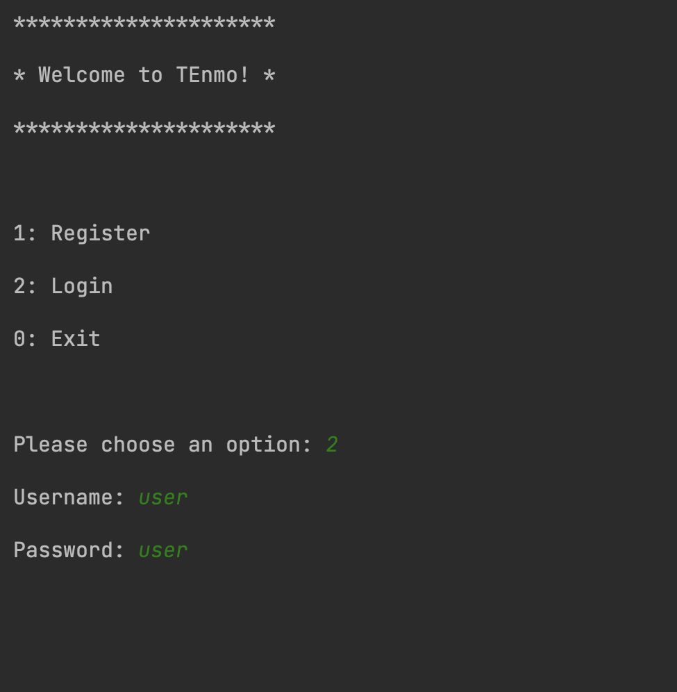 VEnmo Money Transfer Application